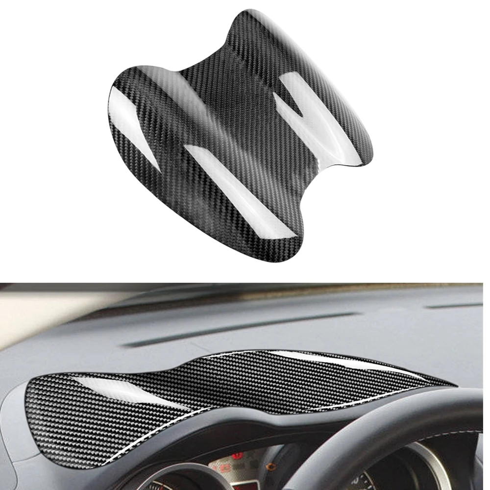 

Carbon Fiber Car Interior Ranking Table Meter Cover Dash Trim For Mitsubishi Lancer EX EVO X 10 2008-2016