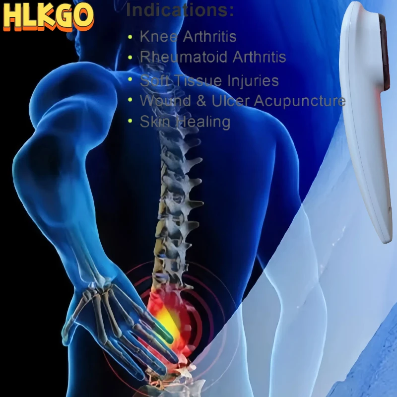 

Профессиональное устройство для лазерной терапии HLKGO 3x808 нм, двойное использование для спортивных травм артрита человека и восстановления ран домашних животных в ветеринере