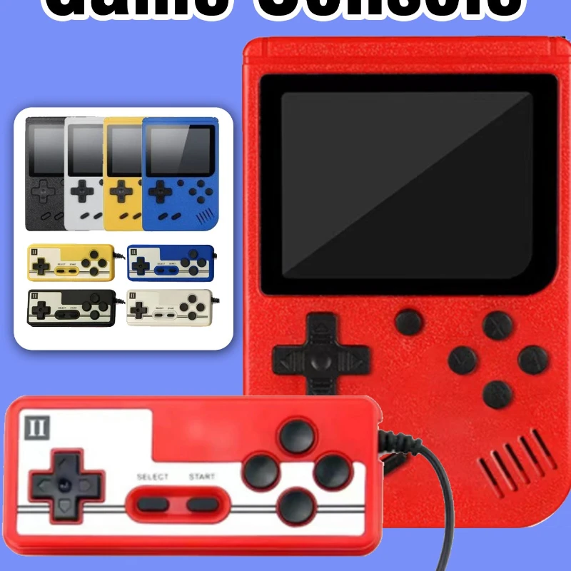 Portable Mini Retro Handheld Video Game Consoles Players 400 Classic Nostalgic Games Support 2 Plyers TV Output 3in Screen