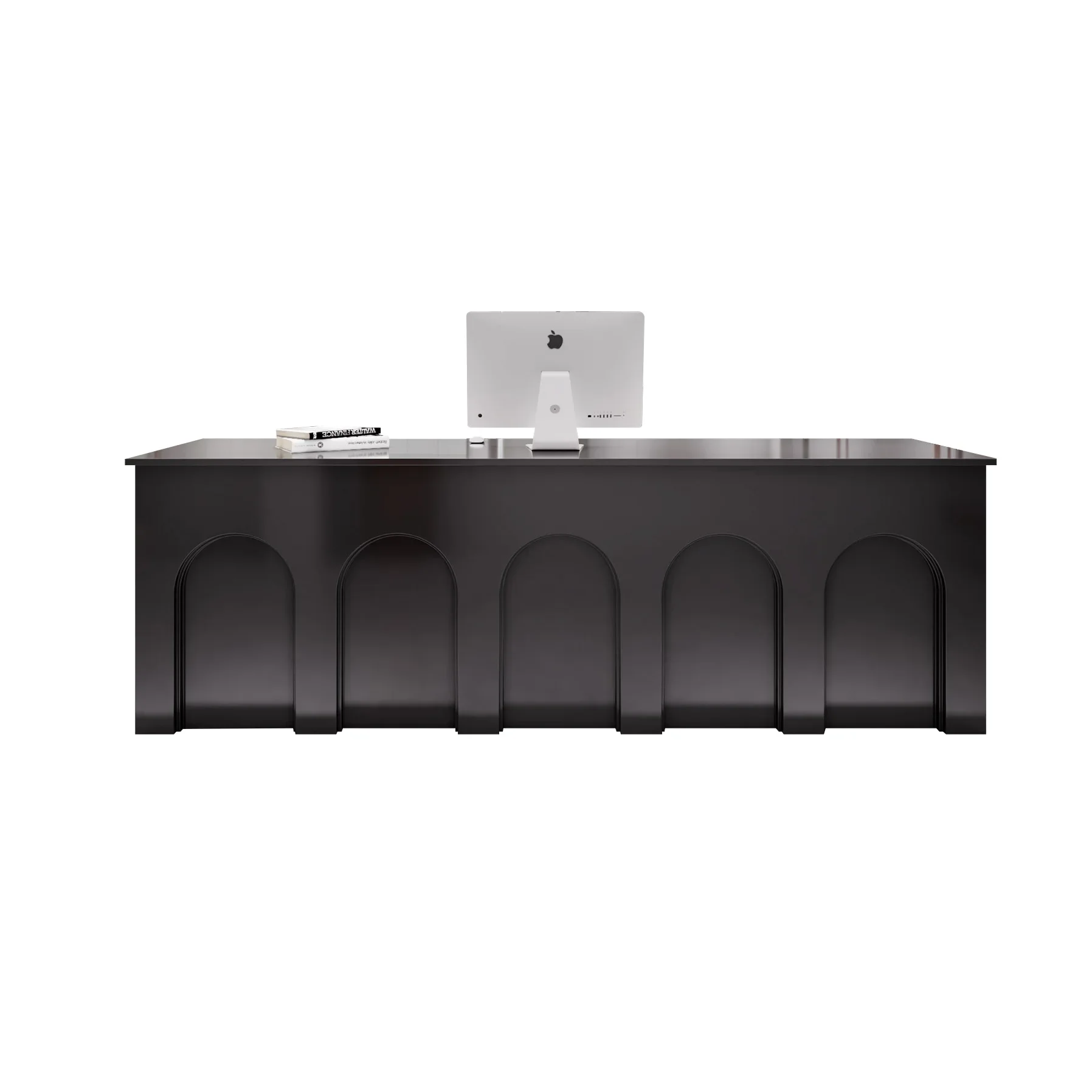 Women's clothing store checkout page paint front desk reception desk store High Quality