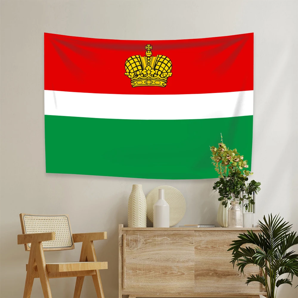 3x5 Ft Kaluga Oblast Flag Vivid Color an oblast of Russian Federation National Flags Polyester with Brass Grommets