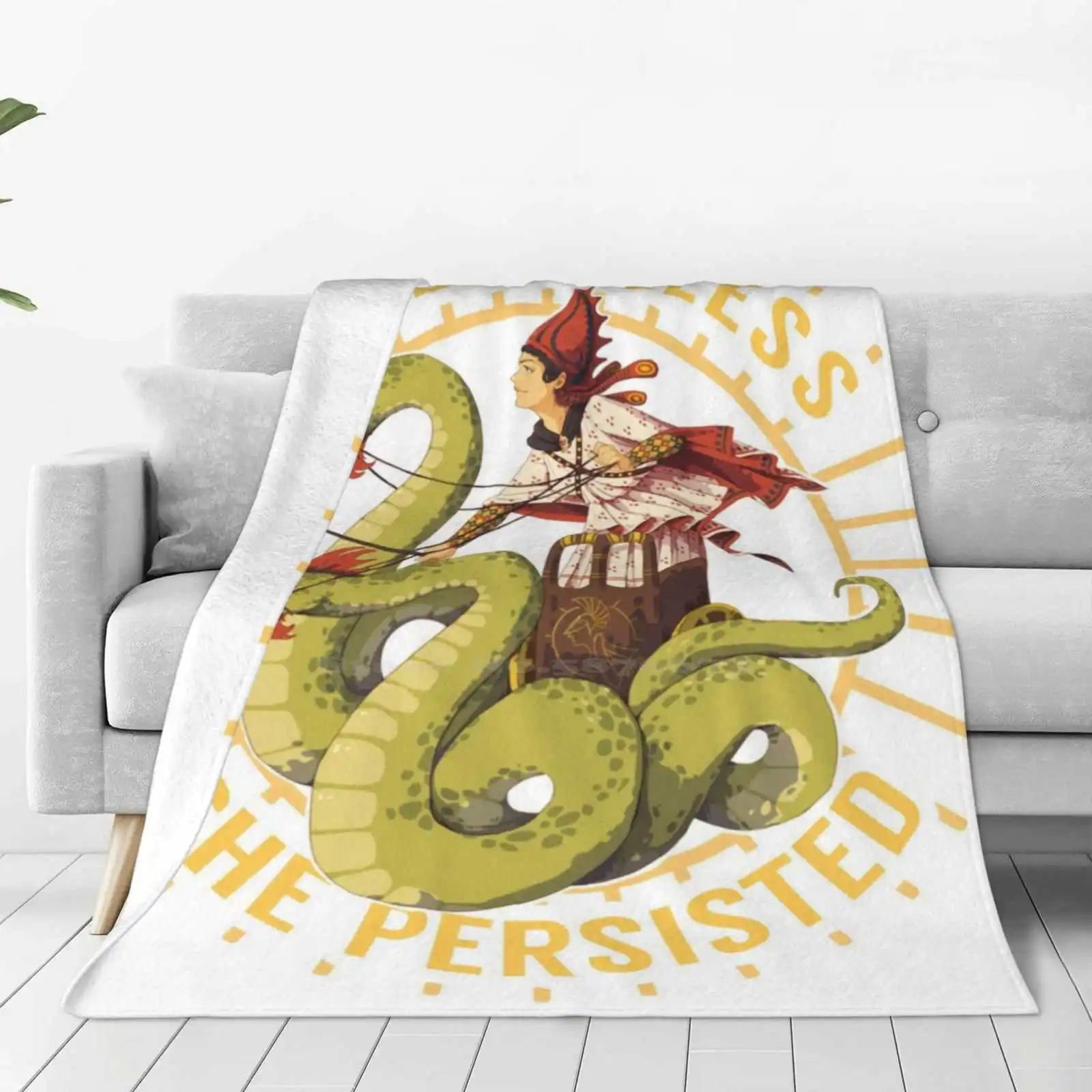 Medea-Nevertheless She Persisted All Sizes Soft Cover Blanket Home Decor Bedding Medea Classics Jason And The Argonauts