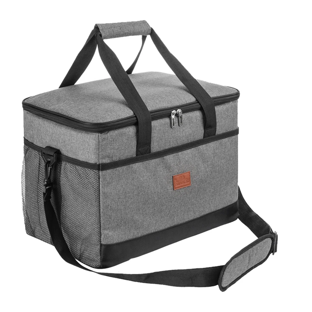 

Insulated Thermal Bag Large Capacity Oxford Cloth Picnic Tote Lunch Bento Portable Travel Bags Food Storage Heater