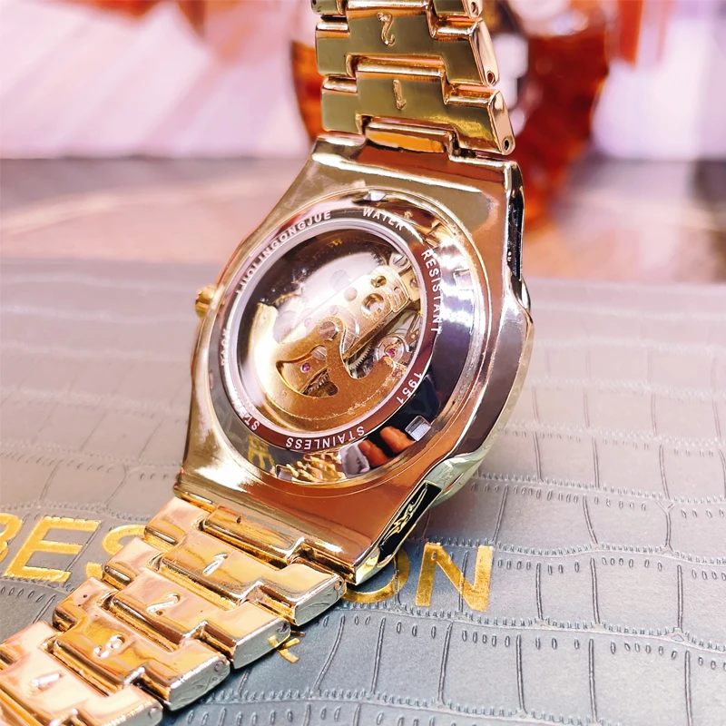 남성용 빈티지 새겨진 스켈레톤 기계식 손목시계, 고급  - Luxury Watch Engraving 리뷰 및 가격