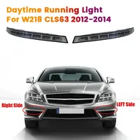 B-M 1Pair Front Additional DRL Light For Mercedes Benz W218 CLS 63 AMG 2012-2014 A2188200156 A2188200256 LED Auxiliary Lamp