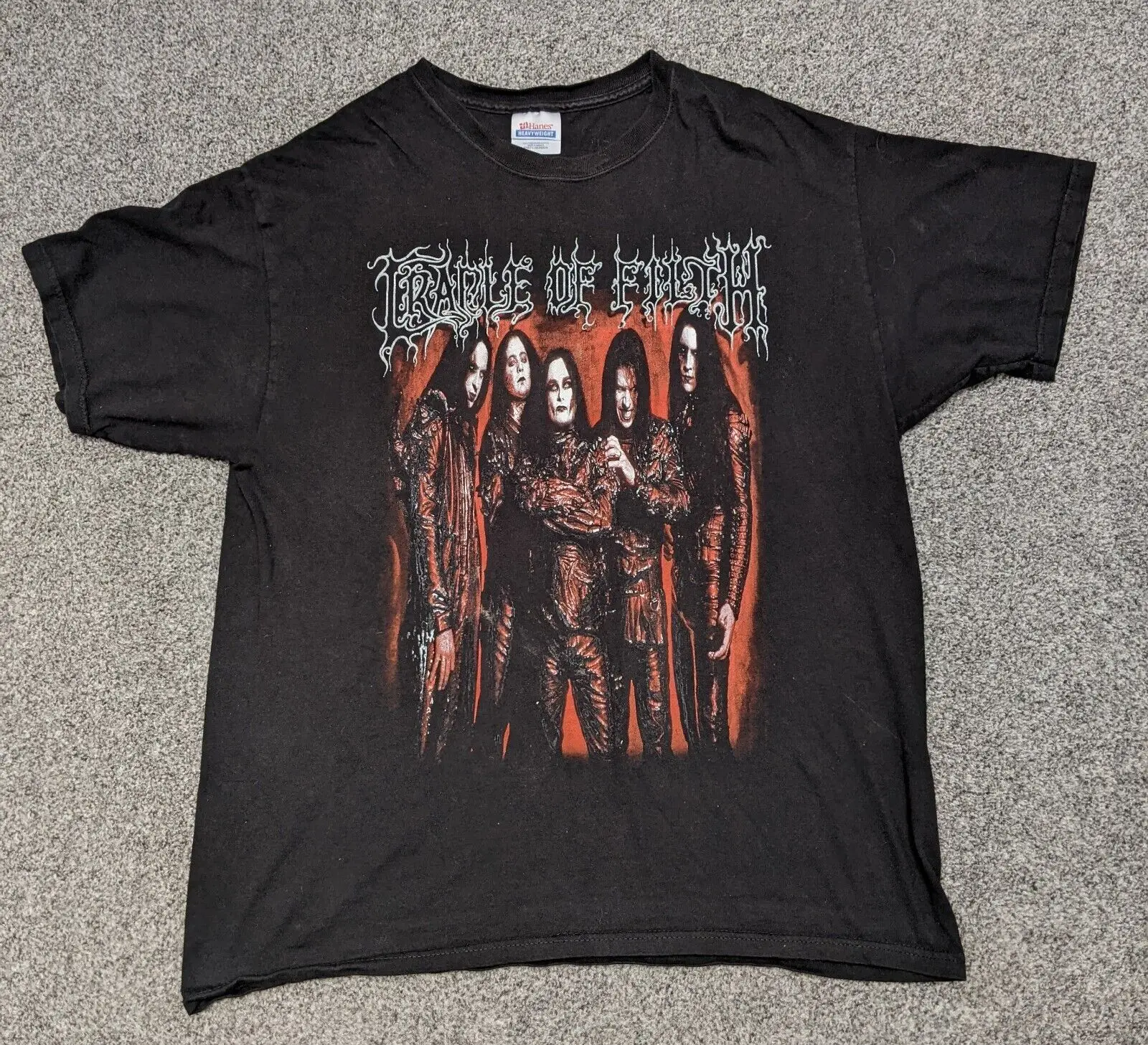 Vintage 2003 Cradle Of Filth Children A Lesser God T Shirt Large Y2K Original