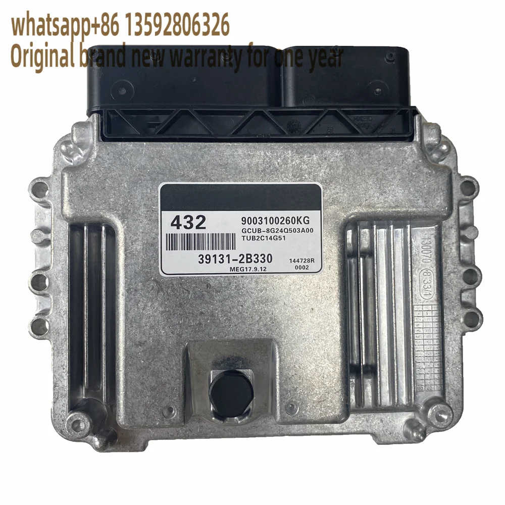39131-2B330 432 ECU MEG17.9.12 Original Engine Board Electronic Control Unit for KIA Hyundai