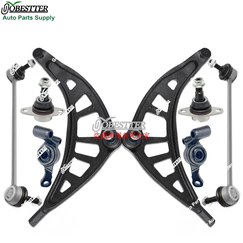 8 قطعة ذراع التحكم في التعليق الأمامي استقرار ربط أطقم لسيارات BMW ميني كوبر كونتري مان R60 R61 2011-2016 31129804431 31129804432