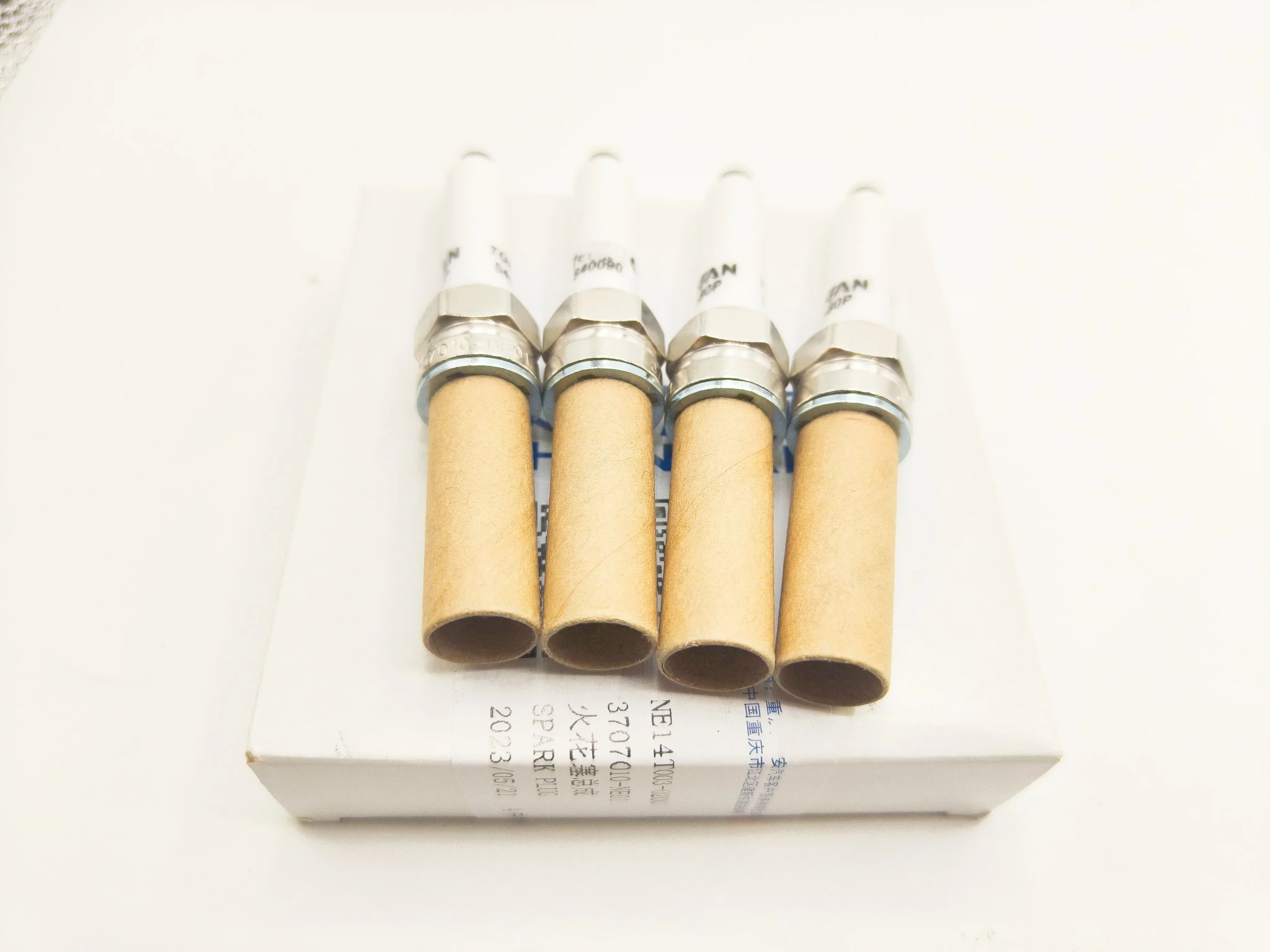 4pcs/set Spark Plug 3707010-NE01 For CHANGAN UNI-T 1.5T CS35 PLUS /2018 EADO /EADO PLUS 1.4T CS55PLUS 1.5T  NE14T003-0200