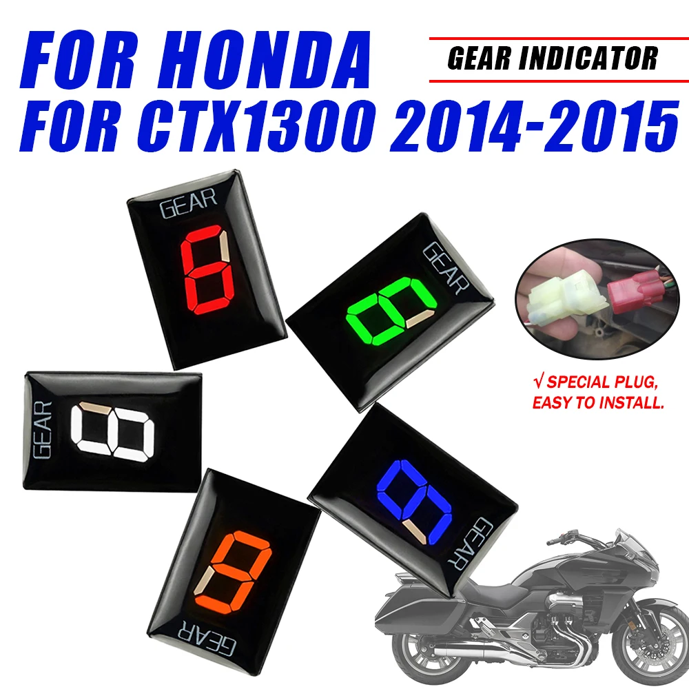 

For Honda CTX 1300 CTX CTX1300 1300CTX 2014 2015 Motorcycle Accessories Gear Indicator Ecu Speed Display Gear Display Meter Part