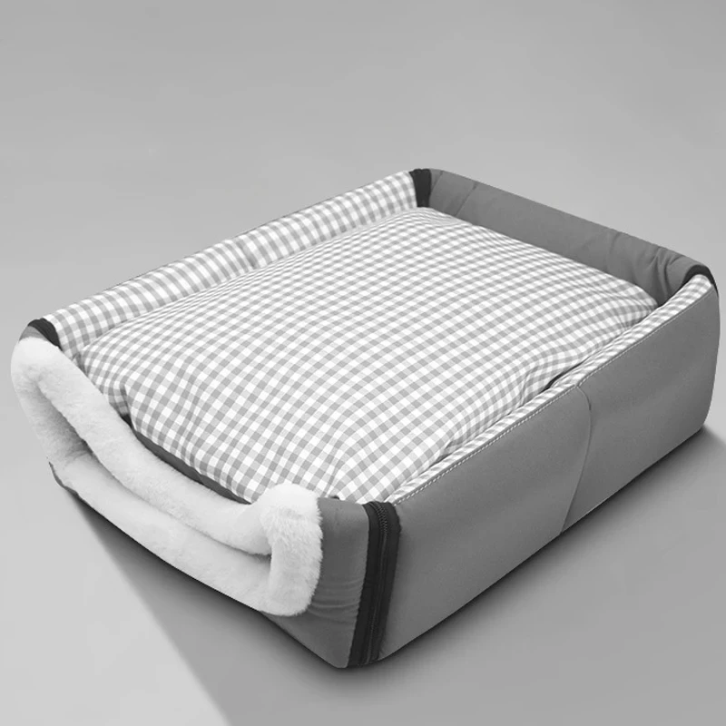 Soft Cozy Sleeping Bed for Small and Medium Dogs and Cats, Foldable and Removable Nest, Portable Kennel, Pet Supplies