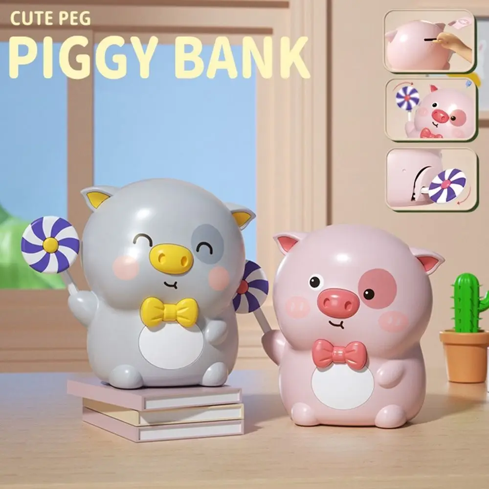 Lovely Birthday Gift Savings Tank High-Capacity Pig Rabbit Cash Box Piggy Bank Coin Box Money Box
