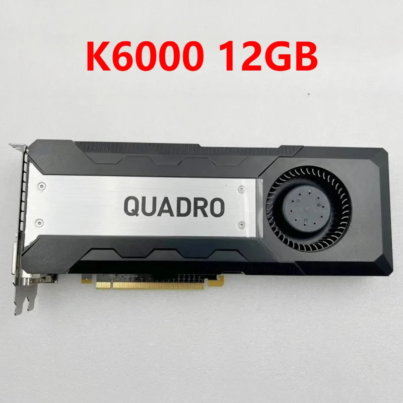 

1 шт. оригинальный Quadro K6000 12 ГБ профессиональная видеокарта дизайн 3D моделирование рендеринга 4K