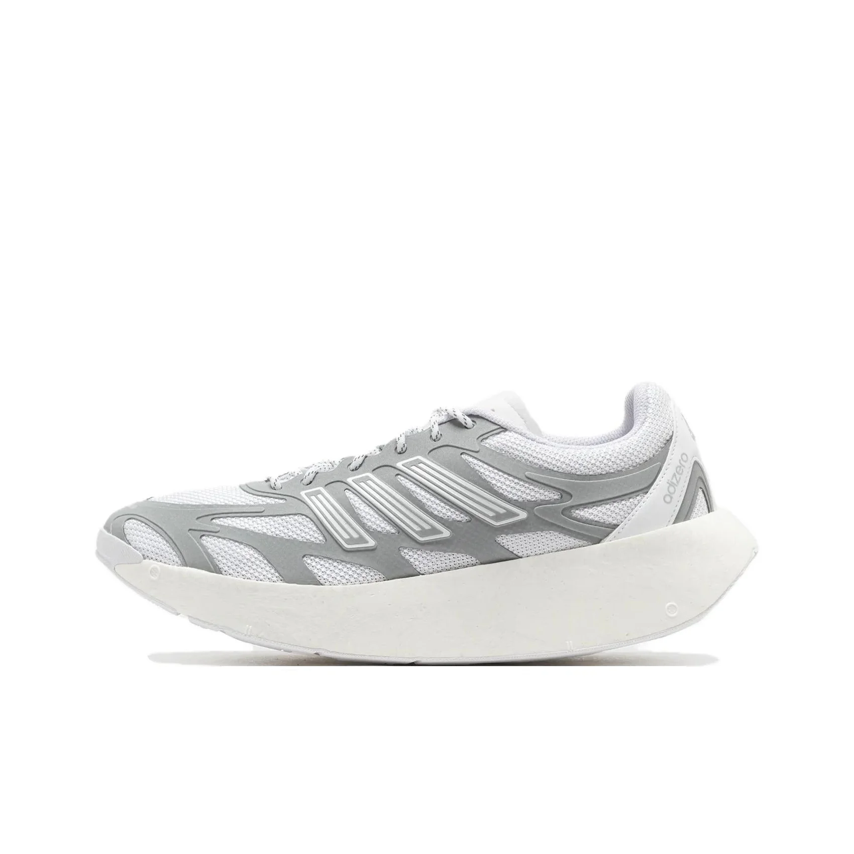 Adidas Adizero Aruku Low top Casual City Commuting Running Shoes Unisex White Silver JQ7415
