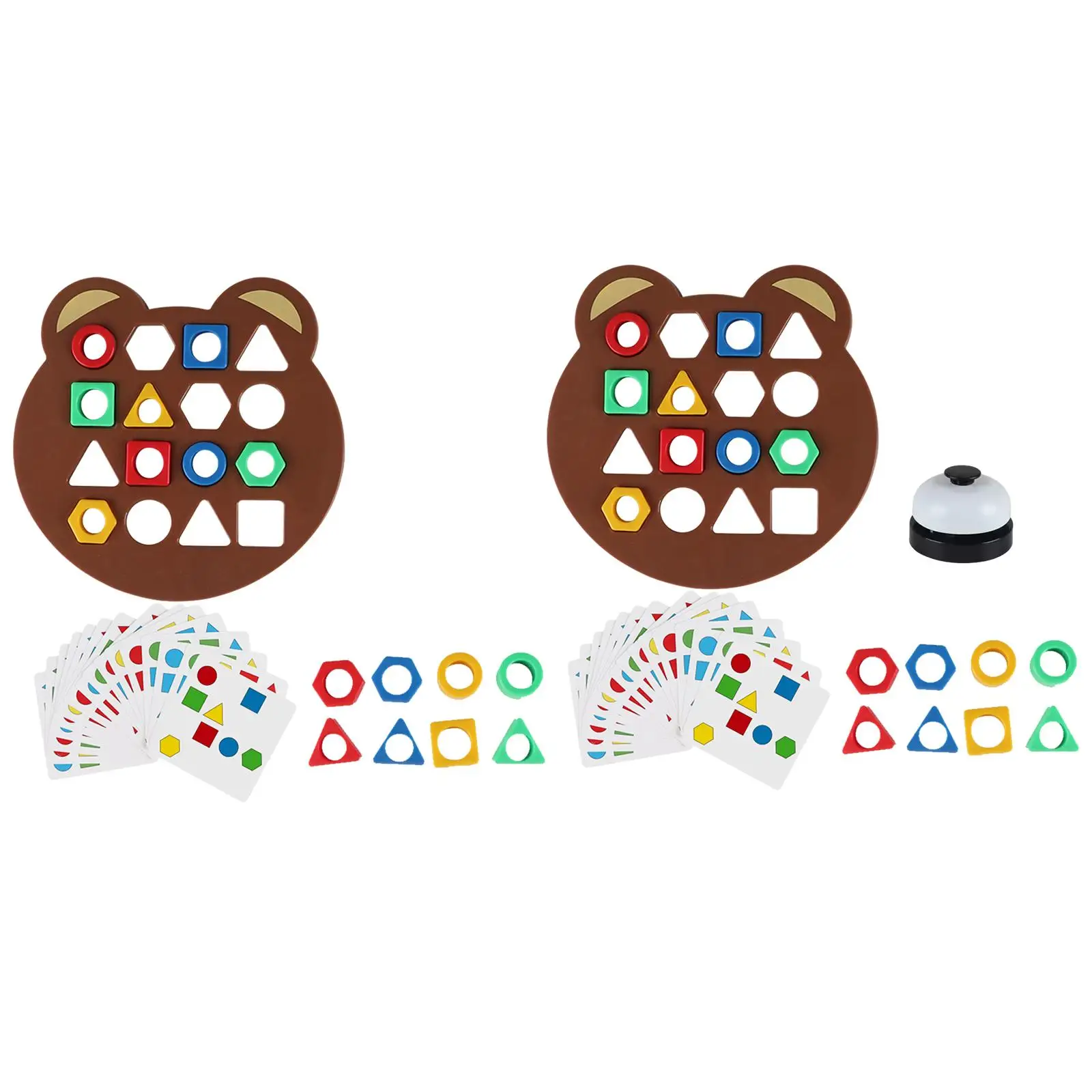 Juego de combinación de formas, juguetes educativos Montessori para niños y niñas