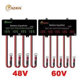MAZAVA HC03 HC02 Battery Equalizer For 12/24/36/48/60V Batteries Voltage balancer 5S Active Lead Acid Touch Switch