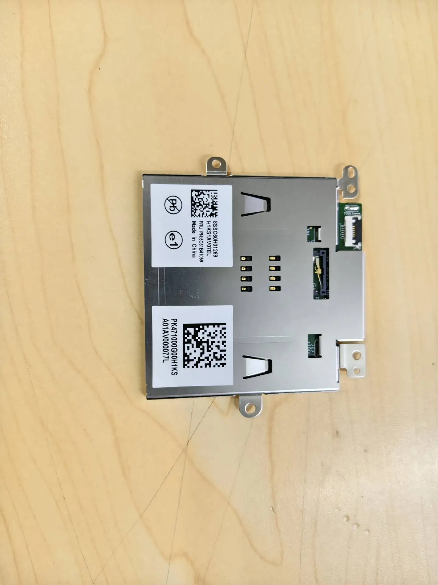 Used Smart Card Reader for ThinkPad T14s Gen2, T14s Gen3, 5C61B41058 5C61B41059 SC60H01268 SC60H01269 5C11C12510 5C11H81480