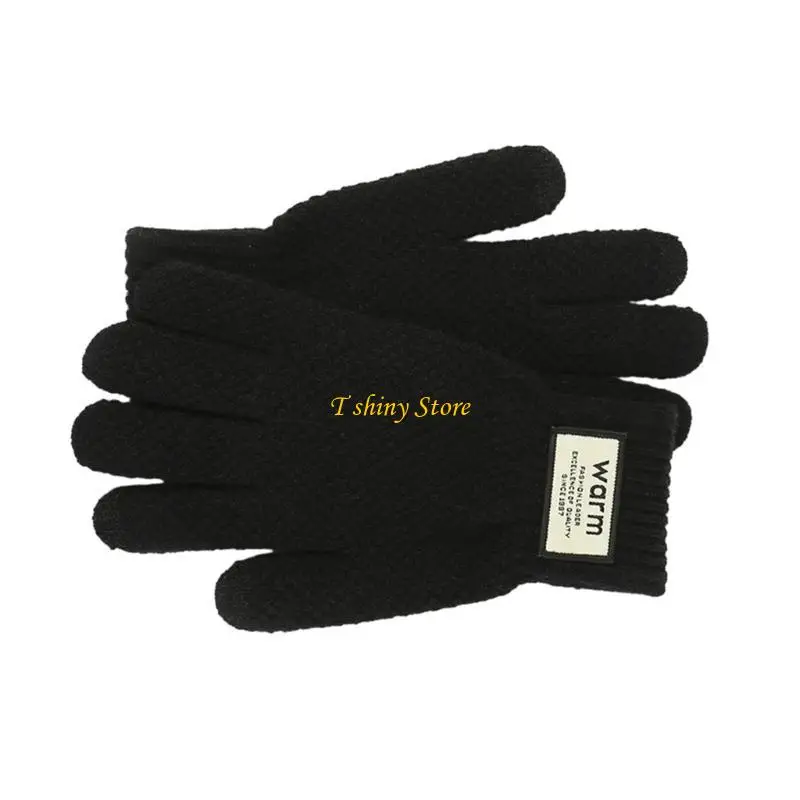 

Зимние перчатки N58F, спортивные варежки с полным пальцем, сенсорный экран для взрослых подростков