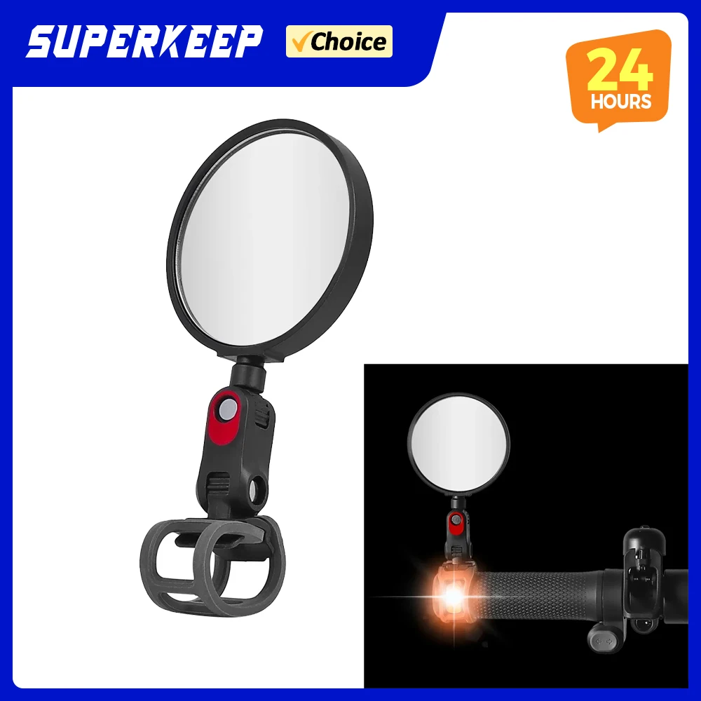 Rear View Mirrors Handlebar Rearview Mirror for Segway Ninebot MAX G3 ZT3 Pro F3 F3 Pro E3 E3 Pro Electric Scooter Replace Parts