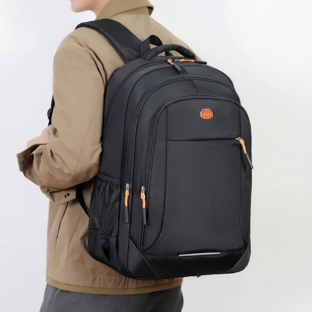 حقائب ظهر كبيرة ذات سعة كبيرة مقاومة للاهتراء من قماش أكسفورد حقيبة مدرسية للطلاب ملابس الشارع مع أشرطة عاكسة حقيبة سفر