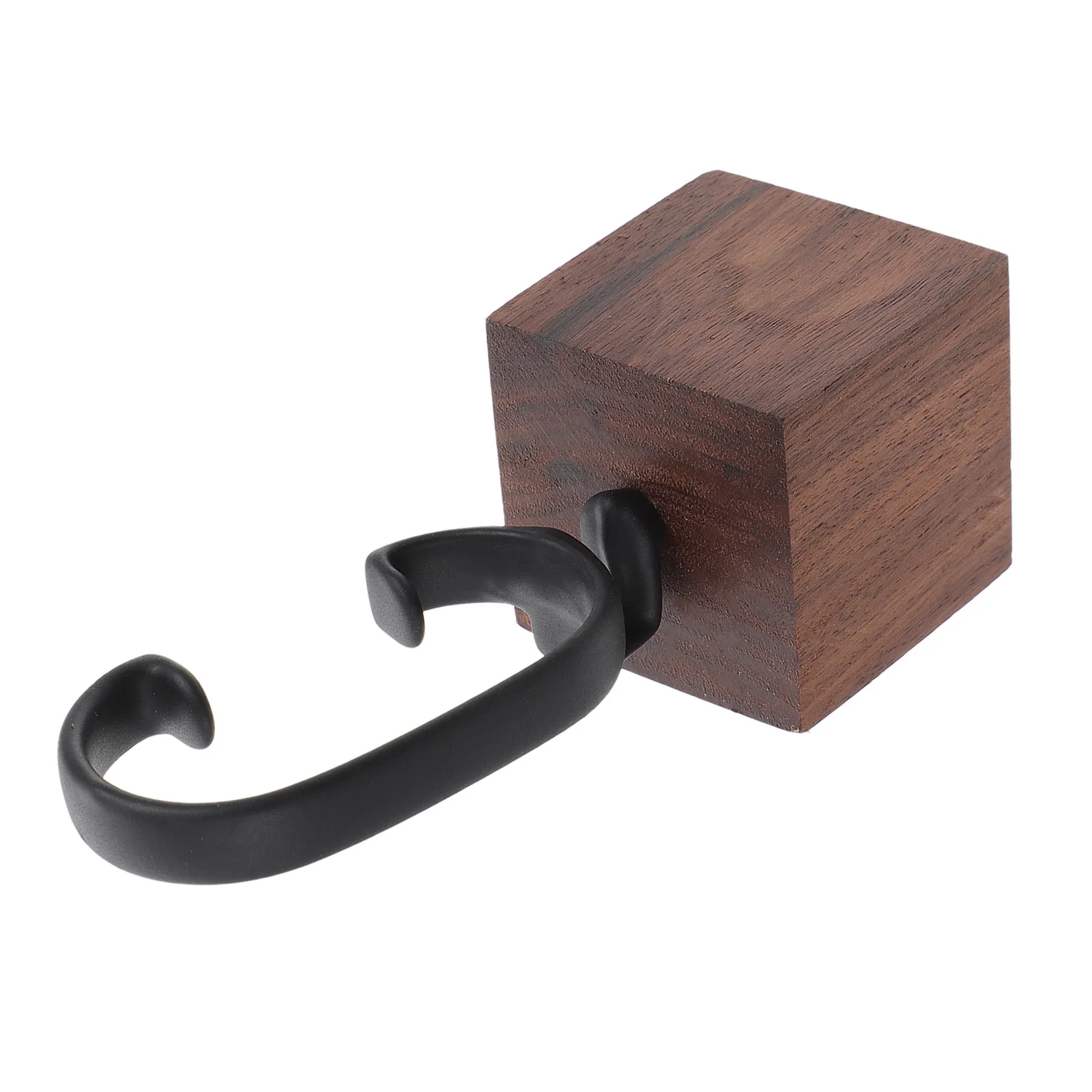 

Walnut Wood Base Watch Display Stand Bracelet Holder C Ring Watch Rack Jewelry Display Shelf Organizer Bracelets Holder