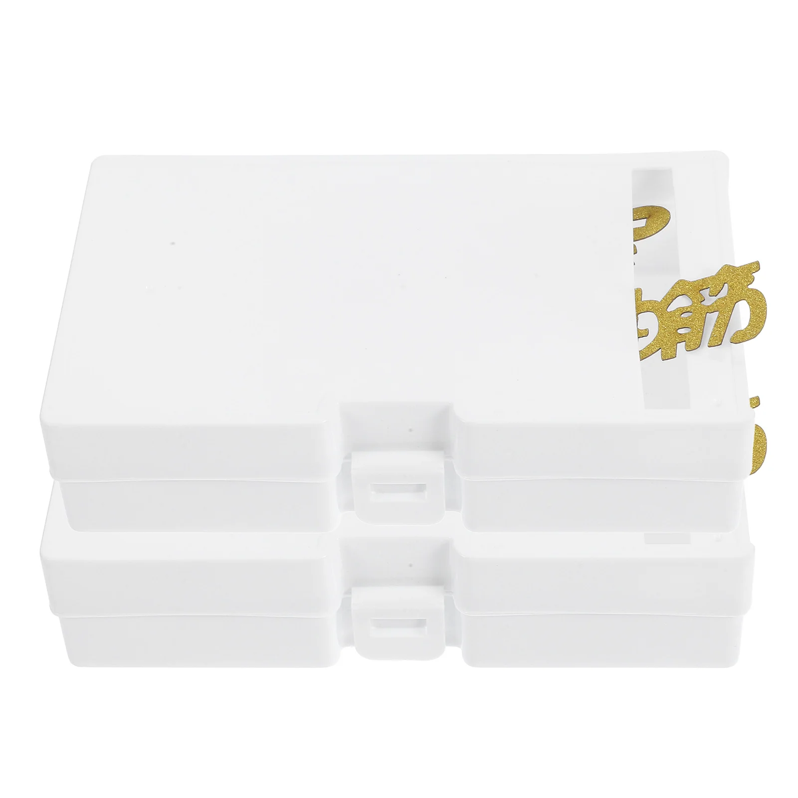 

2 Pcs Box Surprise Birthday Props Cake Pulling Plastic Decoration Accessories Party Favor Novelty Cake