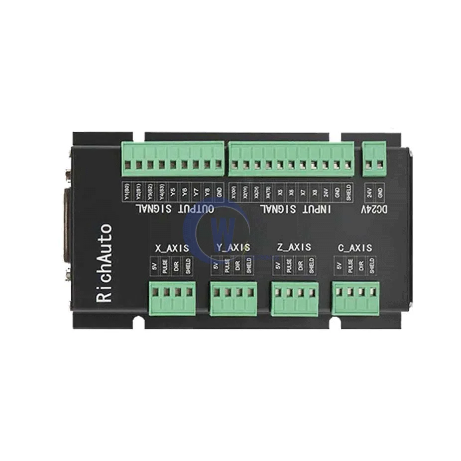 Imagem -06 - Sistema de Controle Genuíno do Movimento com Língua Inglesa Compatível com Richauto Dsp Dsp A11 A12 A13 A14 A15 A16 A17 A18 Placa Somente Eixos