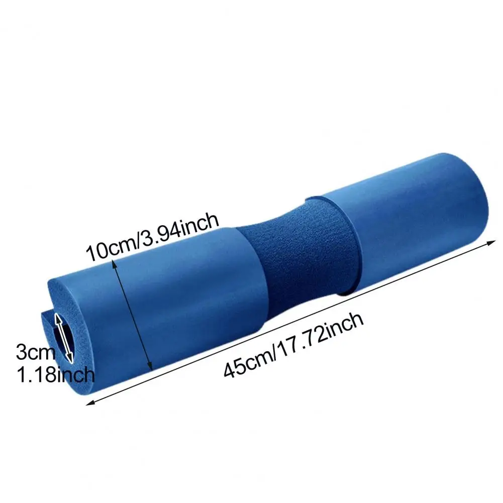 

45cm Barbell Squat Pad Foam Sponge Support Pad Shoulder Neck Protection Bar Pad Cushion For Home Hip Thrust Weightlifting Lunges