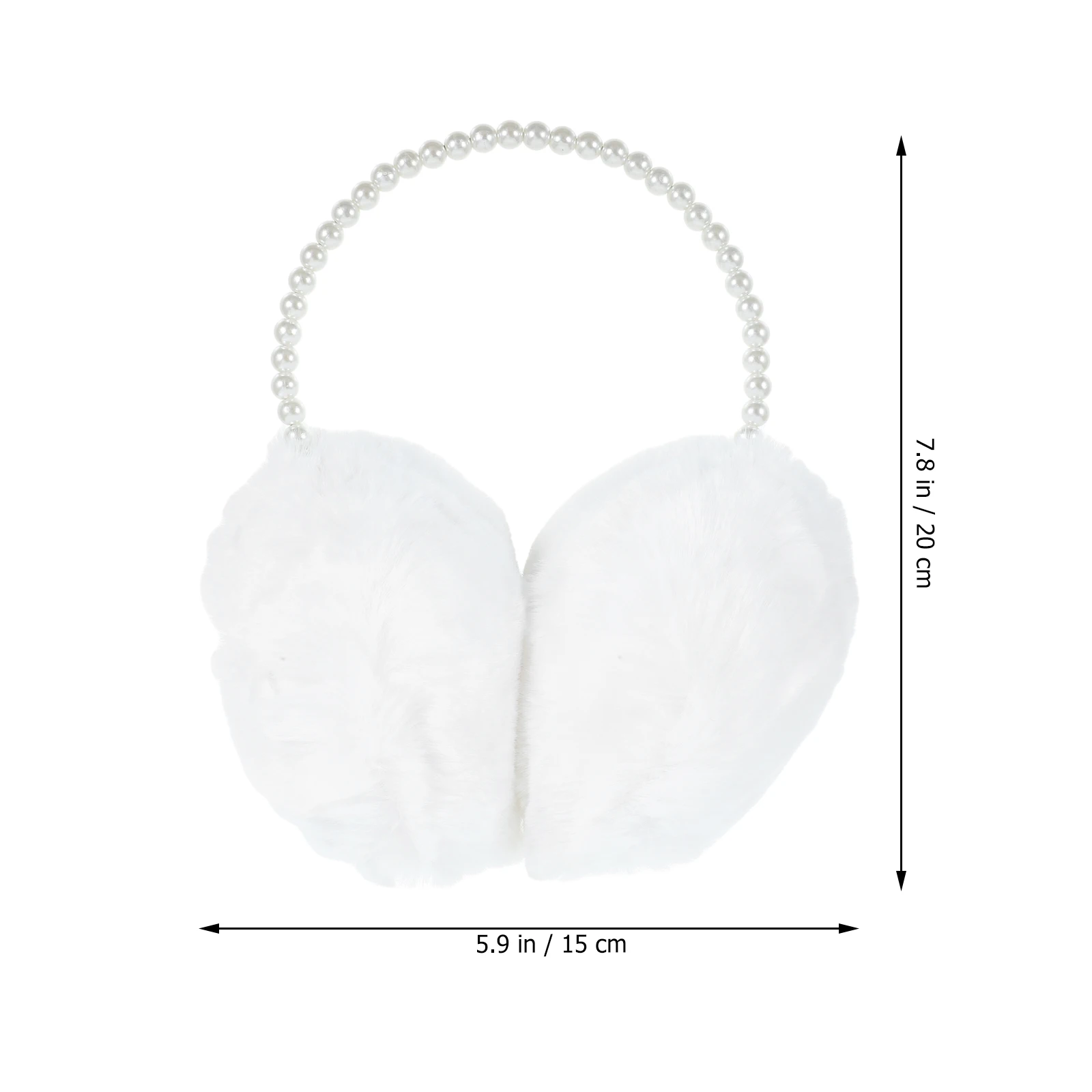 غطاء أذن شتوي مع الكريات الناعمة لتدفئة الأذن للنساء، غطاء للأذن، عصابة رأس دافئة لحماية الأذن