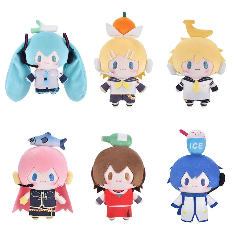 Hatsune Miku Dingbao Series Plush Doll Cartoon Two-Dimensional Animation Peripheral Milky Girl's Heart Super Cute Doll Gift