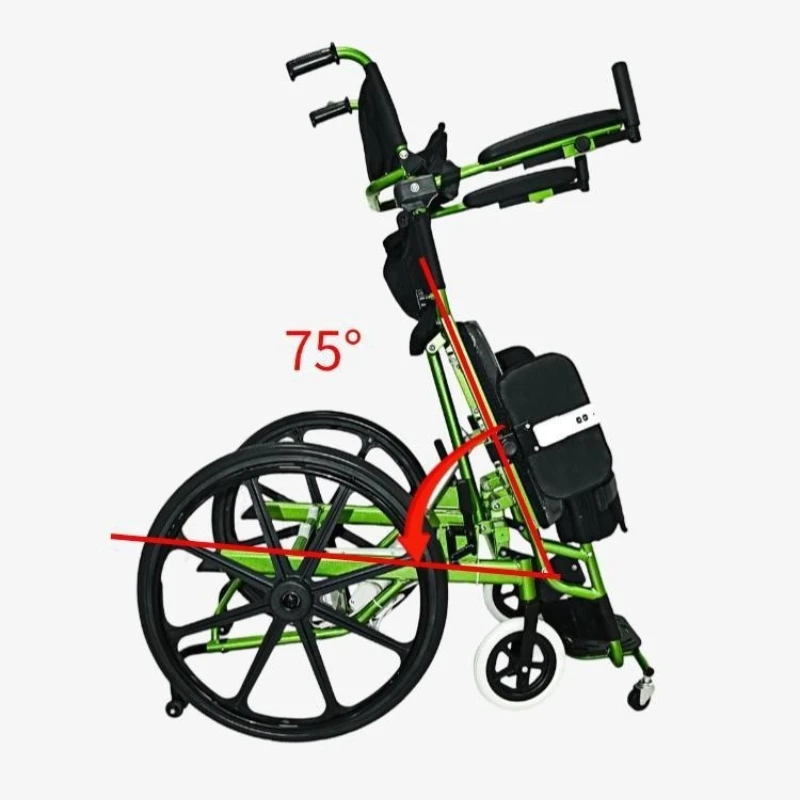 Electric Standing Manual Wheelchair Disabled Rehabilitation Portable Mobility Scooter Home Elderly Full Body Recovery Equipment