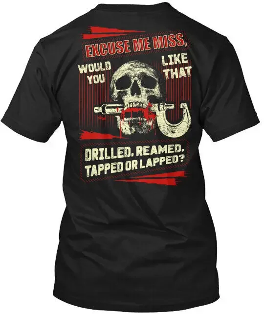 Machinist T shirt long or short sleeves