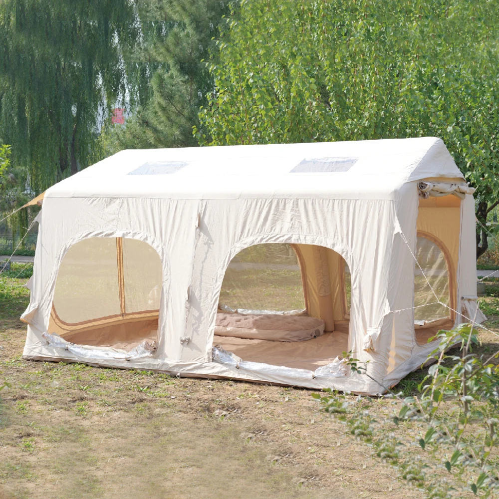 

Durable PVC Fabric Camping Tent Waterproof Outdoor Adventure Tent