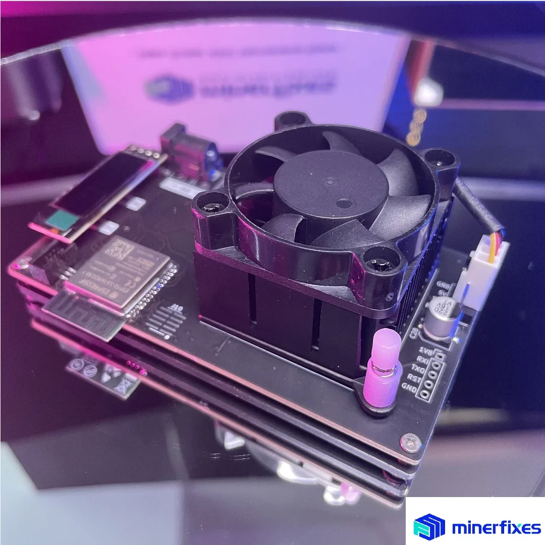 Bitcoin Bitaxe لتقوم بها بنفسك جهاز تعدين صغير ASIC Kit BM1397 Asic رقاقة مفتوحة المصدر ASIC جهاز تعدين البيتكوين مع مصدر الطاقة 350G Hashrate #3