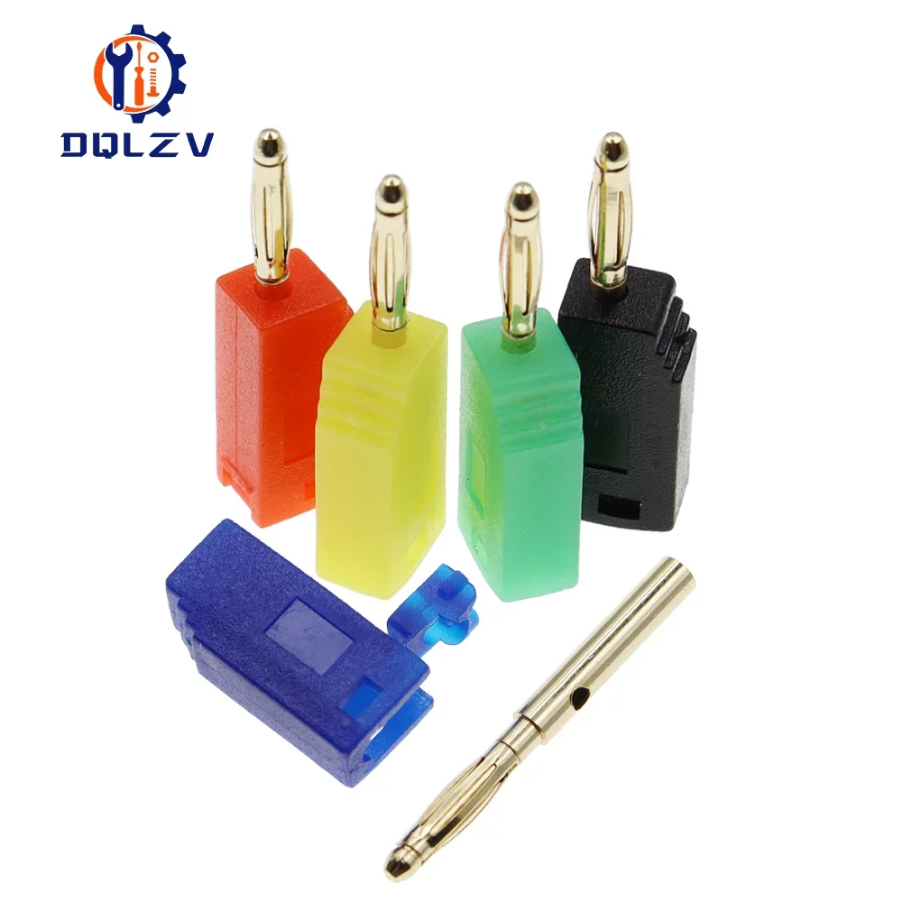 Wtyczka bananowa 2MM Pozłacane miedziane złącze mini z gniazdem 2mm Spawane/lutowane 30V/10A