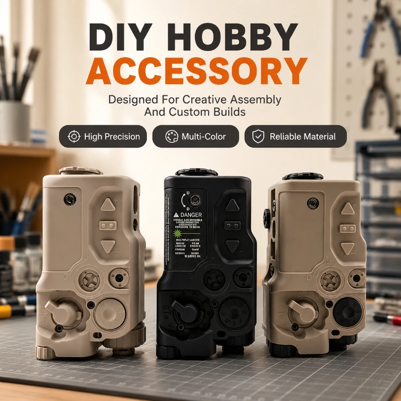 Lightweight Nylon Casing Ornament Aiming Component Zero Position Tunable Type-C Charging With Wired Pressure Switch & Mount Kit