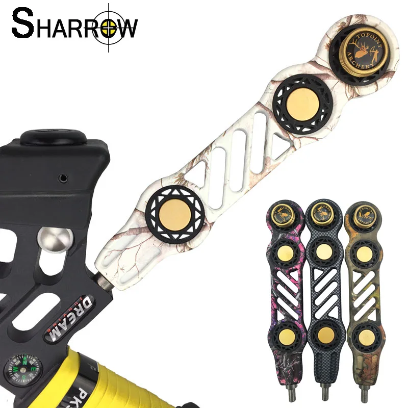 8inch Archery Compound Bow Stabilizer Aluminum Shock Absorption Balance Damping for Bow and Arrow Hunting Shooting Accessories