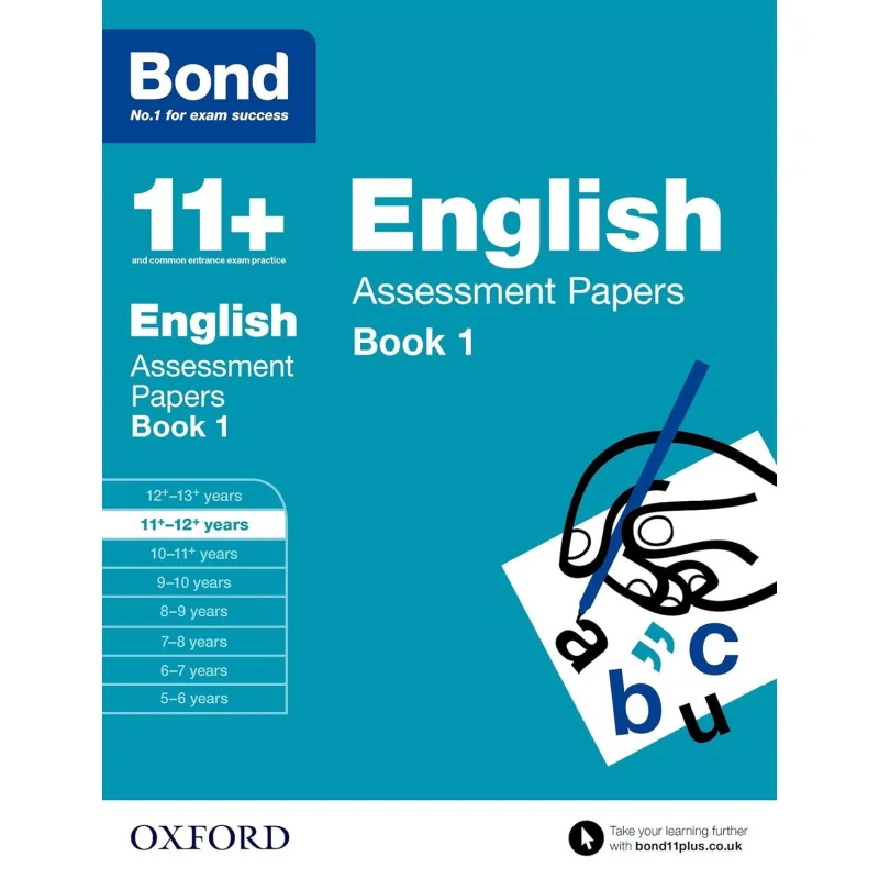 Bond 11 English Assessment Papers  1112 Years Book 1 Bond 11 Oxford University Press 9780192740076 Book