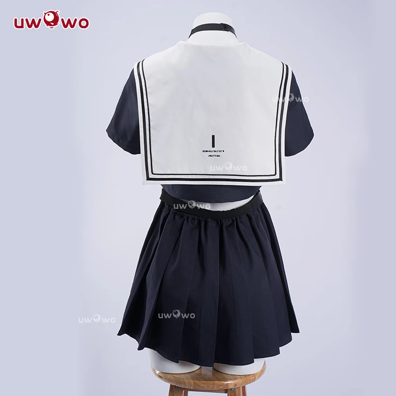 재고 있음 UWOWO 치사 코스프레 게임 Wuthering Waves 치사 코스프레 의상 S-3XL 할로윈 의상