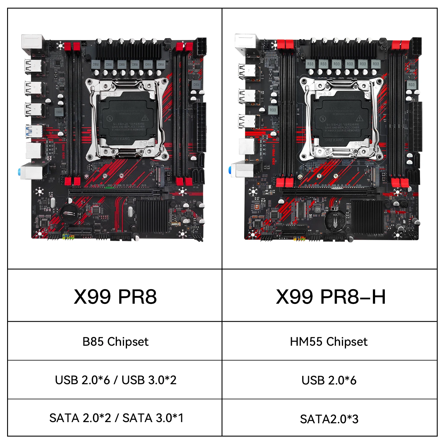 MACHINIST PR8-H X99 motherboard Support LGA 2011-3 Xeon E5 V3 V4 CPU Processor DDR3 RAM with M.2 slot USB2.0