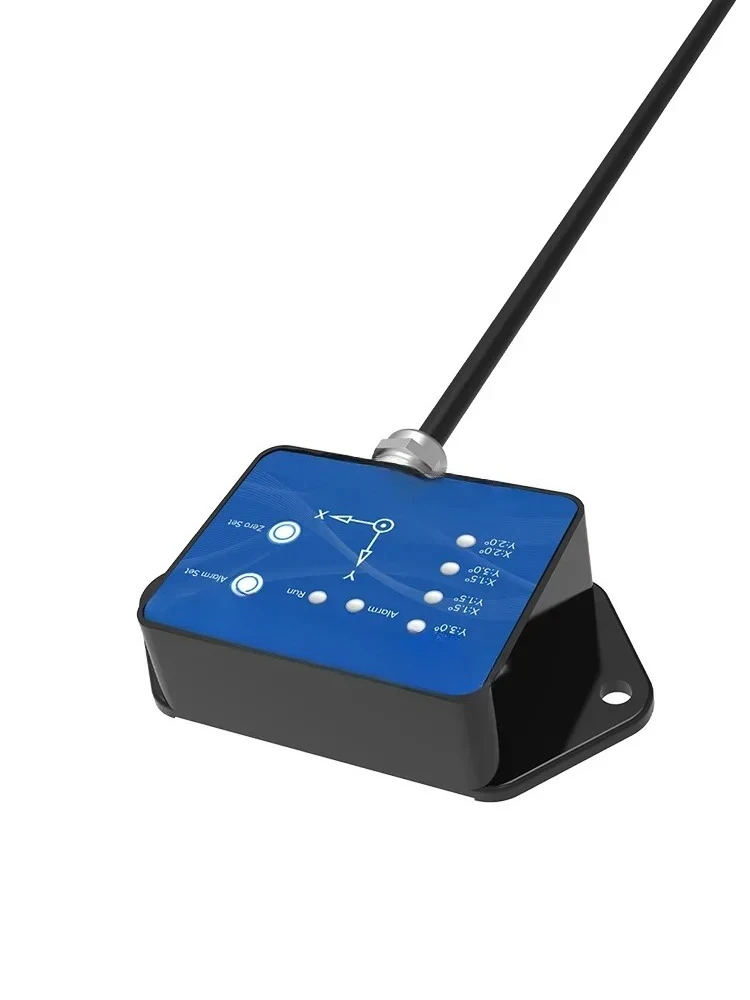 Dual axis tilt setting high precision alarm switch sensor IP67 waterproof bluetooth