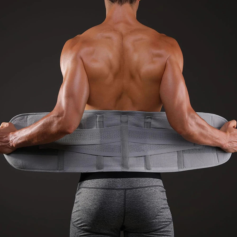 

1 шт. бандаж для нижней части спины для мужчин и женщин — поясничный поддерживающий пояс снимает боль в спине и поддерживает прямость и безопасность позвоночника