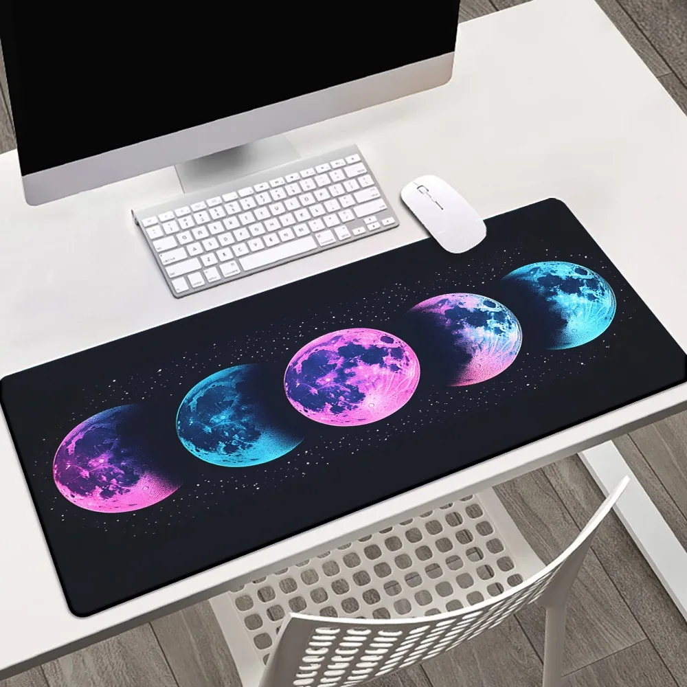 

The moon phase designed mouse pad rubber is waterproof and anti-slip, suitable for office and gamer computer accessories