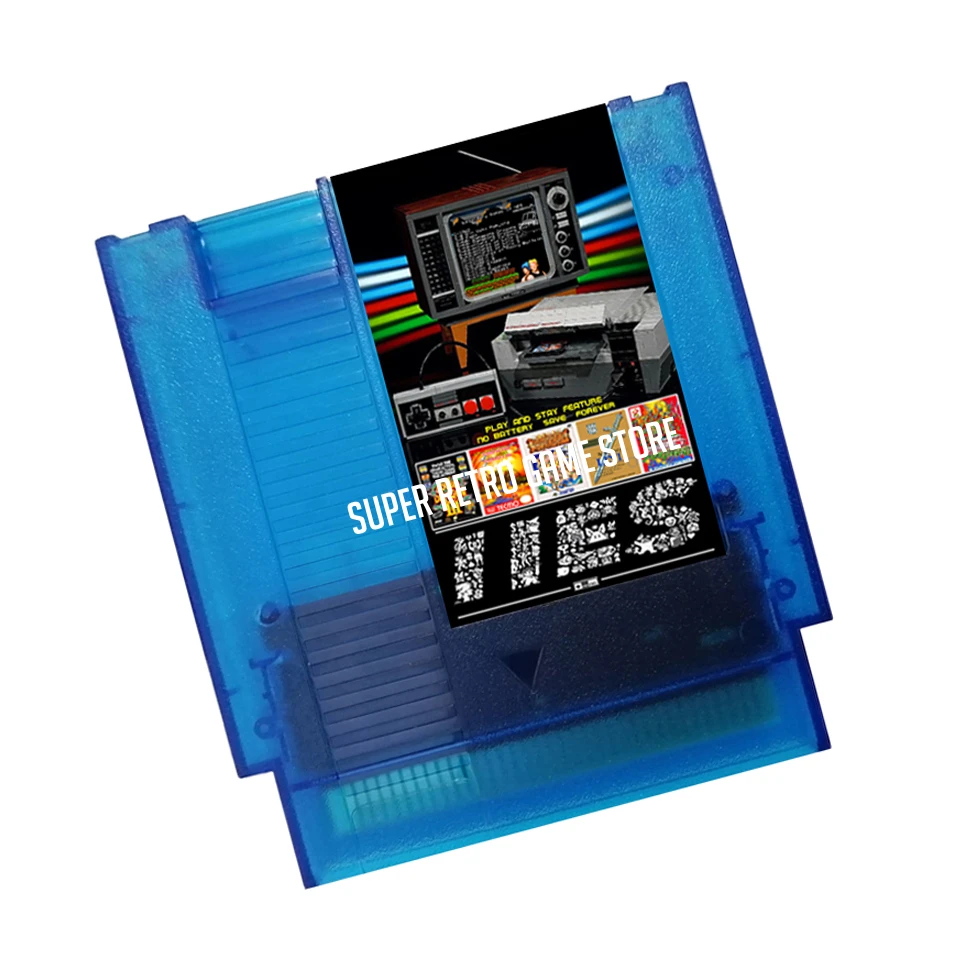 Legendary Games of NES 509 in 1 Game Cartridge for NES Console,,Chip Memory No Battery Save Forever,1024MBit Flash Chip in use