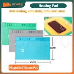 REFOX ProMat RS30 Heating Silicone Pad Phone Tablet Repair Tools For Apple Watch Maintance High-temperature Insulating Refurbish