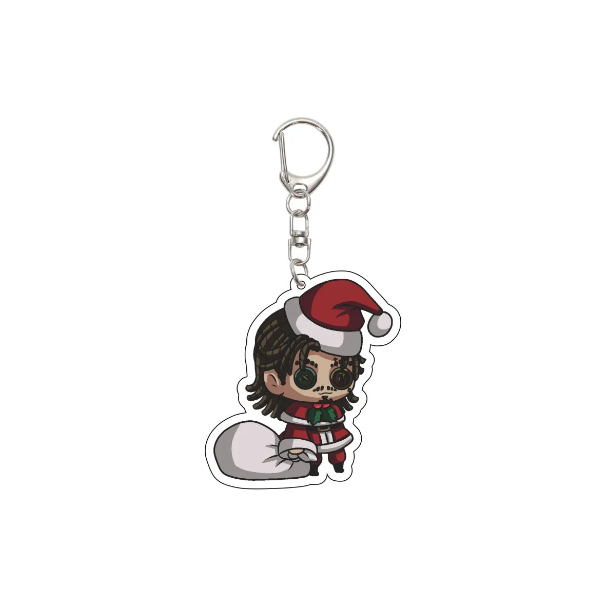 55MM Anime Identity V Keychain Alice Derose Joker Aesop Carl Antiquarian Frederick Kreiburg Marie Key Chain Christmas Gifts view 5