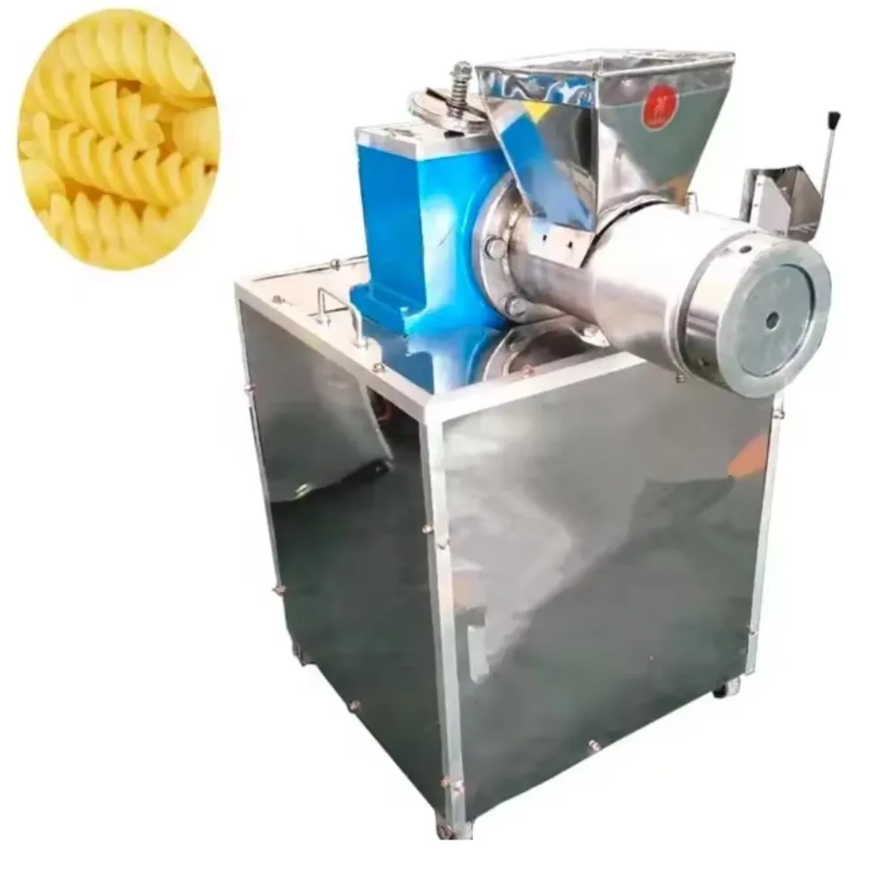 Industrial Electric Corn Process Spaghetti Manufacture Production Line Marcato Macaroni Pasta Maker Making Machine