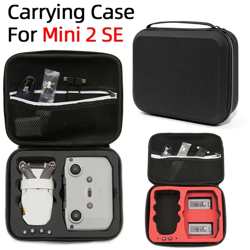 Strong Durability Carrying Case,Portable Travel Bag for Mini 2  Flight Anti-Bumps Handbag Full Protective Carrying Bag