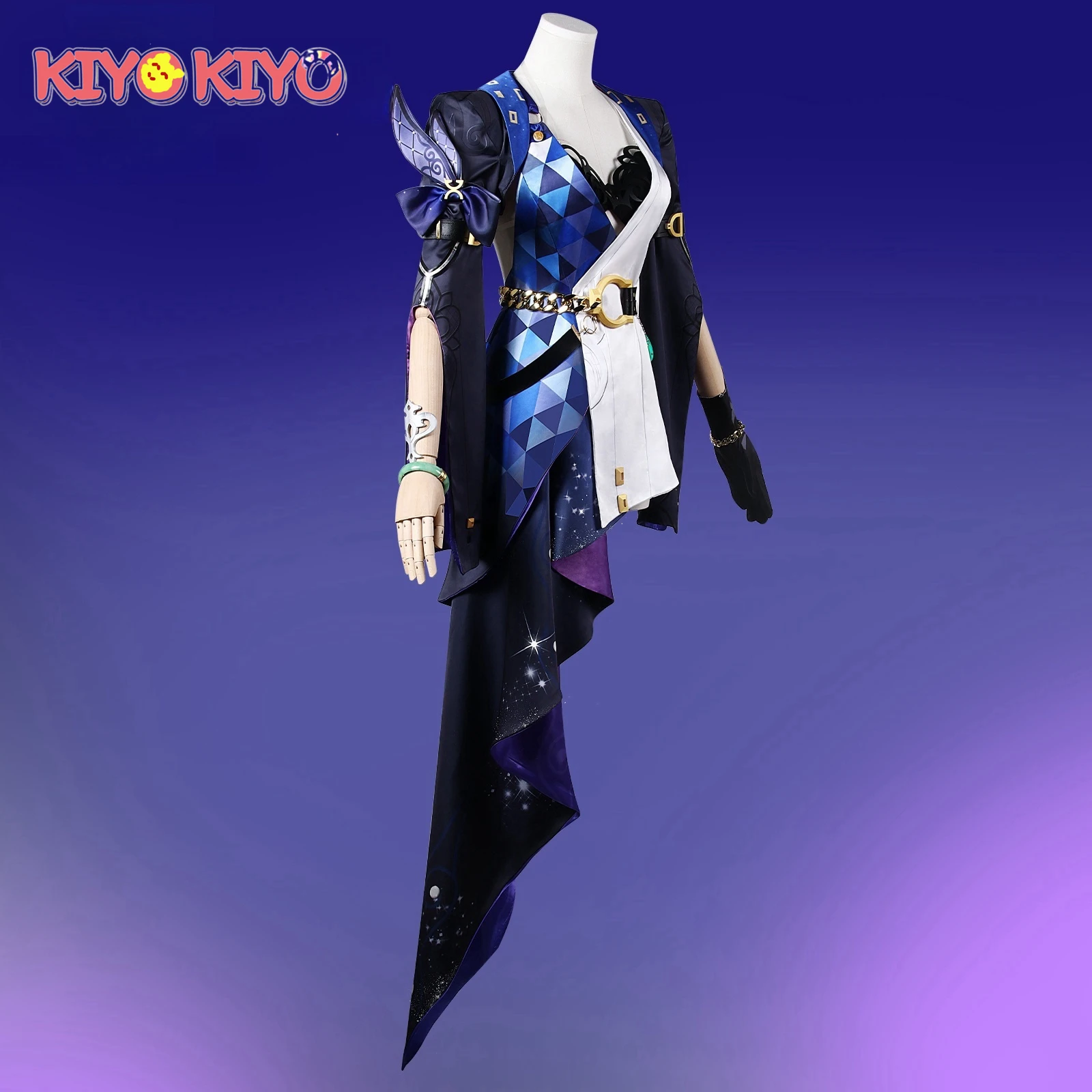 KIYO-KIYO Honkai: Star Rail Jade Cosplay Costume Anime Game Jade Dress Halloween Costumes Female Can Custom size made