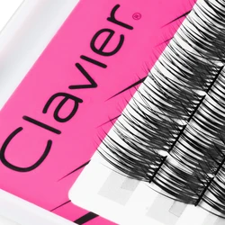 Clavier WIDE DU2O 3D Eyelashes Professional False Eyelash Extension For Makeup Double Volume Lash Thick Soft Natural Lashes